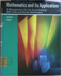 Mathematics and Its Application: to Management, Life, and Social Sciences with Finite and Discrete Mathematics