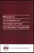 Methods For the Evaluation of the Impact of Food and Nutrition Programmes