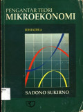 Pengantar Teori Mikroekonomi edisi kedua