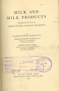 MILK AND MILK PRODUCTS