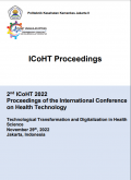 ICoHT Proceedings: 2 nd ICoHT 2022 Proceedings of the International Conference on Health Technology