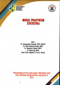 Statistika : Modul Praktikum