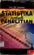 Statistika Untuk Penelitian Tahun 2007