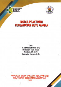 Pengawasan Mutu Pangan : Modul Praktikum