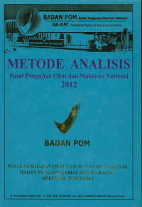 Metode Analisis PPOMN 2012