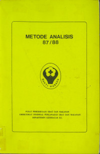 Metode Analisis 87/88