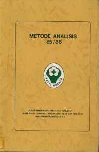 Metode Analisis 85/86