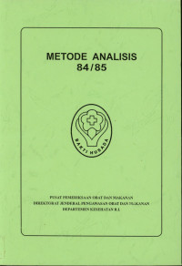 Metode Analisis 84/85
