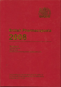 Brithis Pharmacopoeia 2008 Volume II