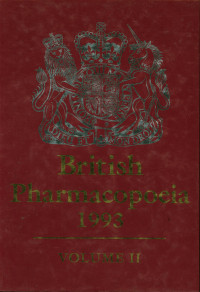 Brithis Pharmacopoeia 1993 Volume II