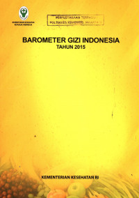 Barometer gizi indonesia tahun 2015