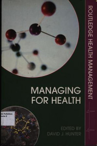 Managing For Health
