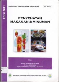Image of Penyehatan Makanan & Minuman : Serial Buku Ajar No.004 KL