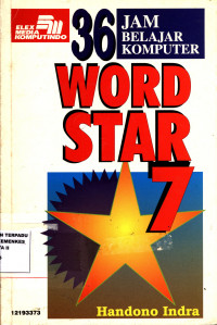 36 Jam Belajar Komputer Word Star 7