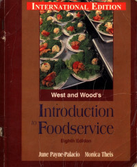 West & Wood's Introduction to Foodservice