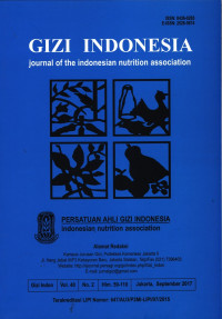 Gizi Indonesia Vol.40 No.2